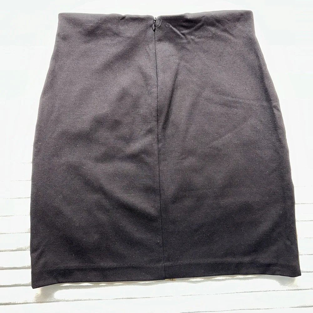 Amanda Uprichard Leather Front Mini Skirt Copper  Size‎ Small
